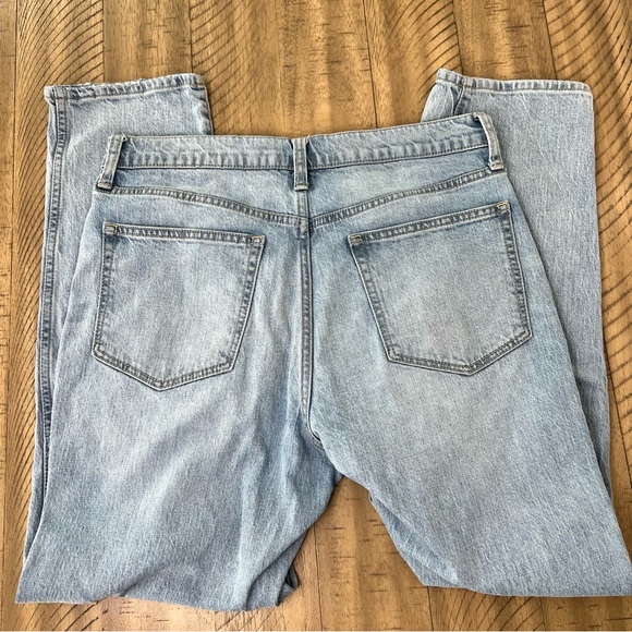 J CREW high rise classic vintage straight leg jeans in light wash size 29 - Picture 7 of 7